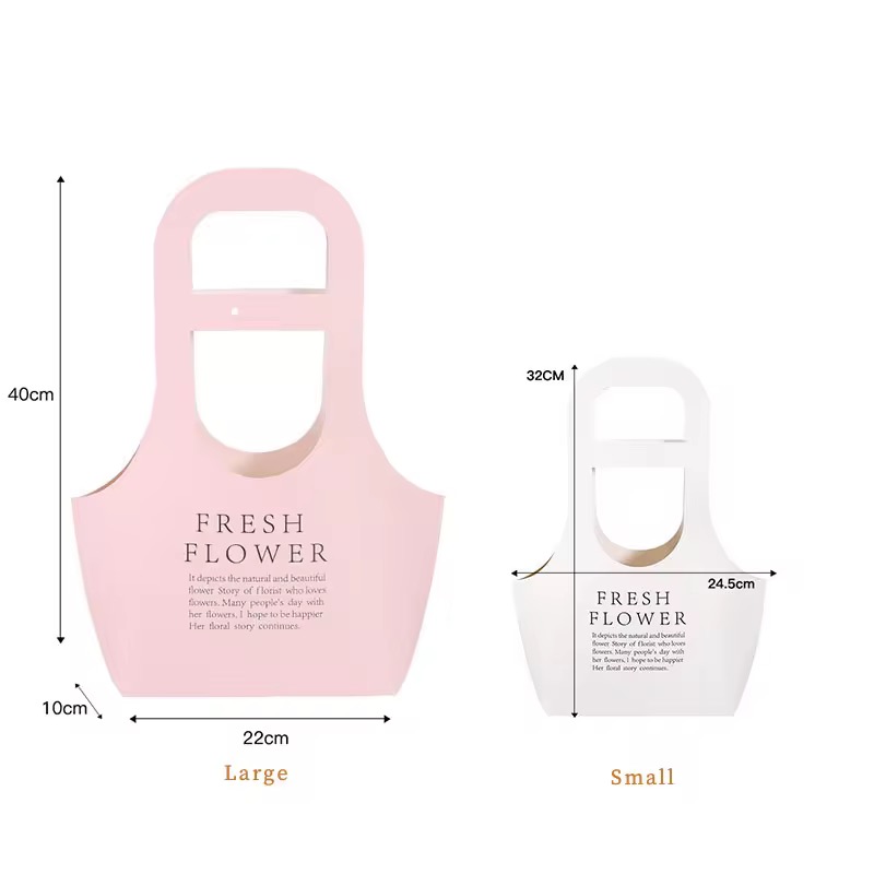 Elegant Carry Bag for Floral Arrangement Flower Bouquets