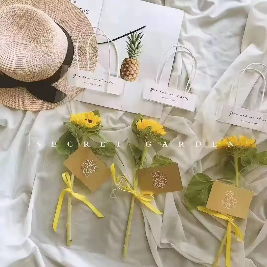 Recyclable PVC Clear Bag For Flowers Gift Waterproof Wholesale
